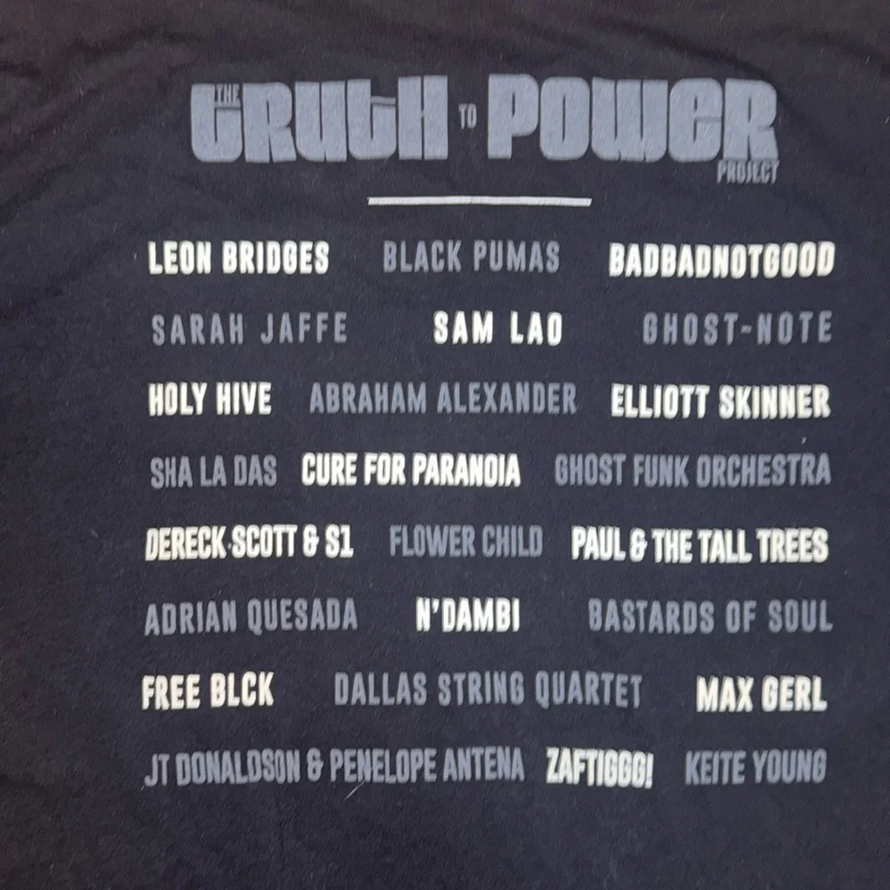 Badu World Market TRUTH TO POWER LOGO TEE XL - Picture 10 of 10